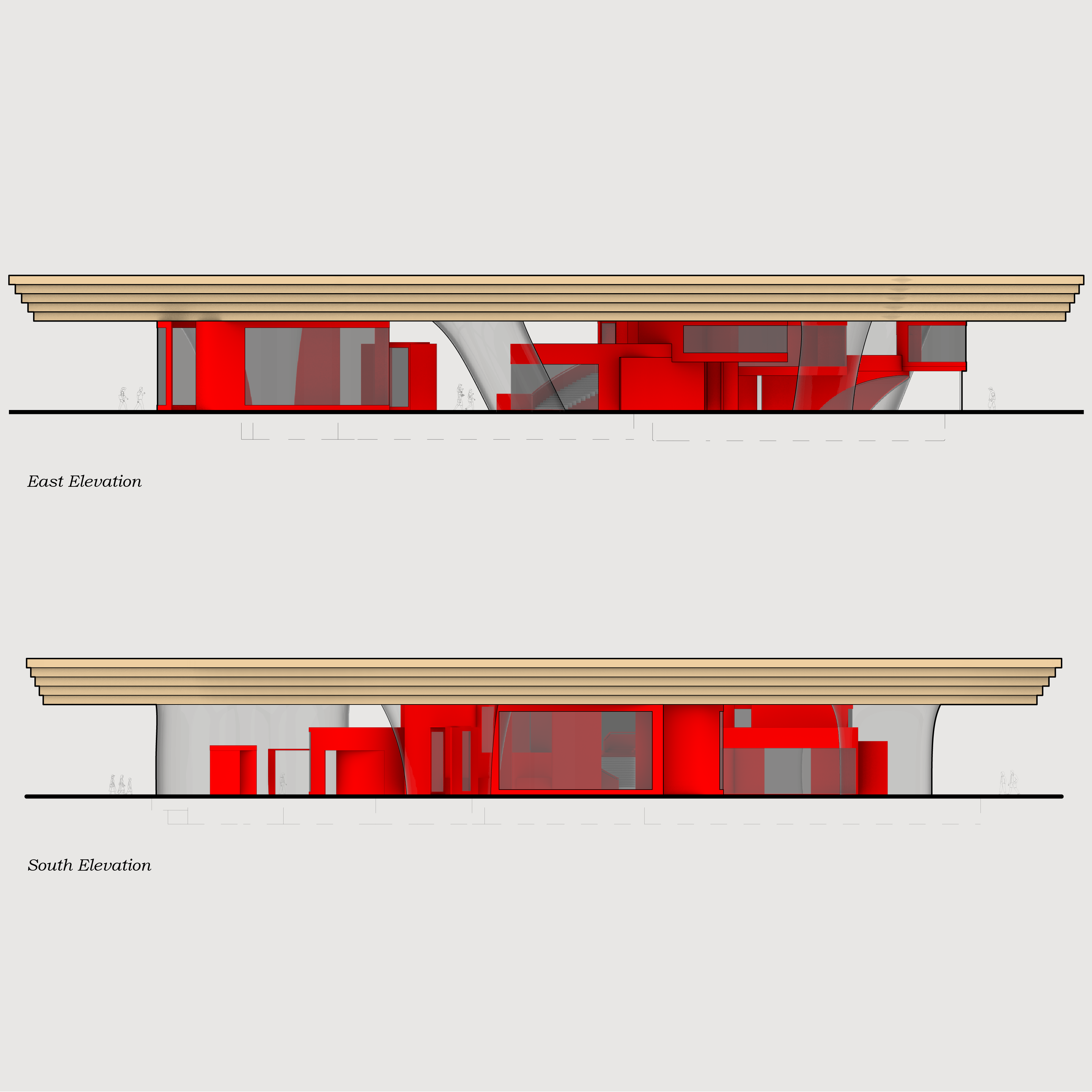 East and South elevations