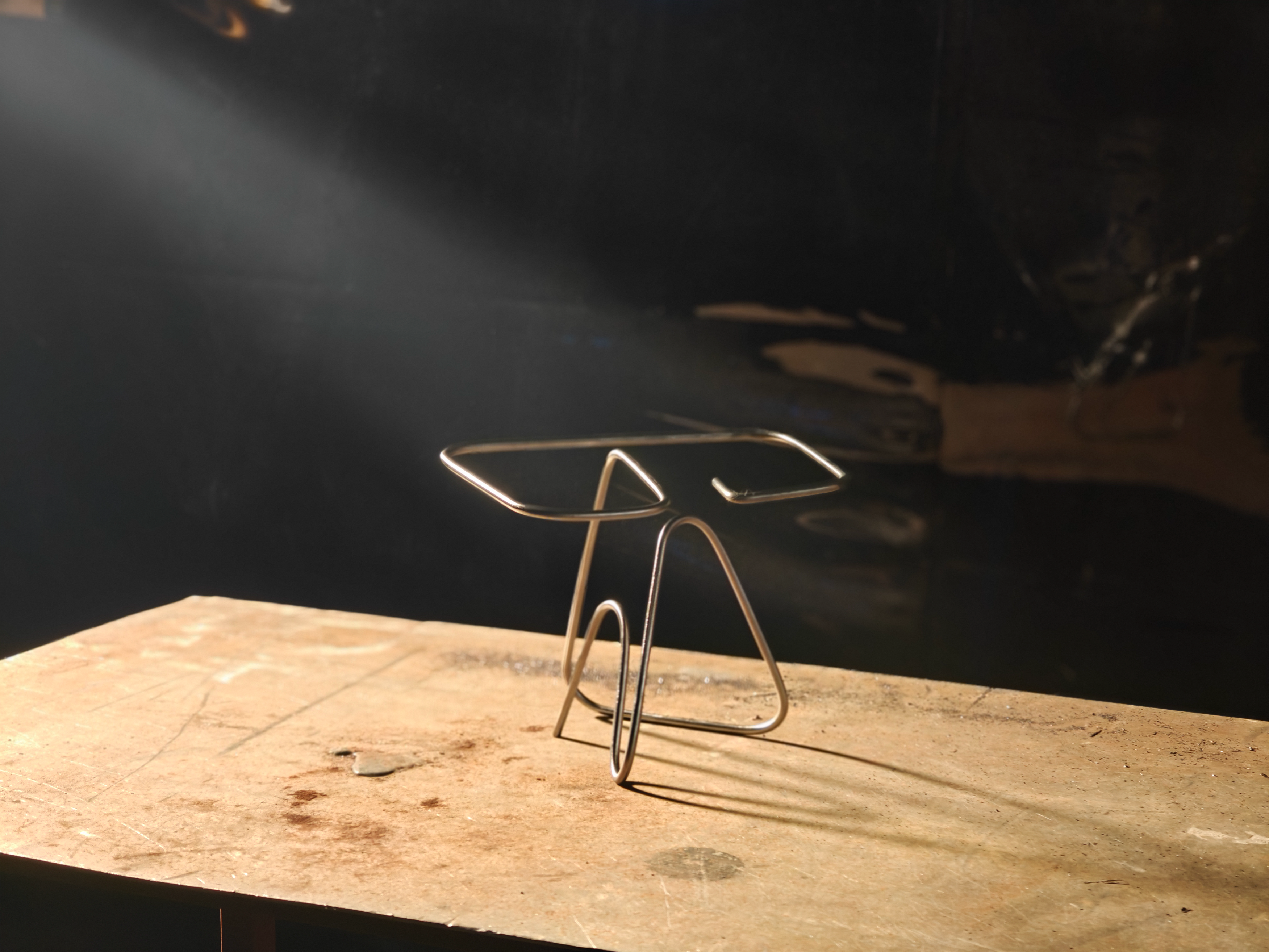 Final model, angled view