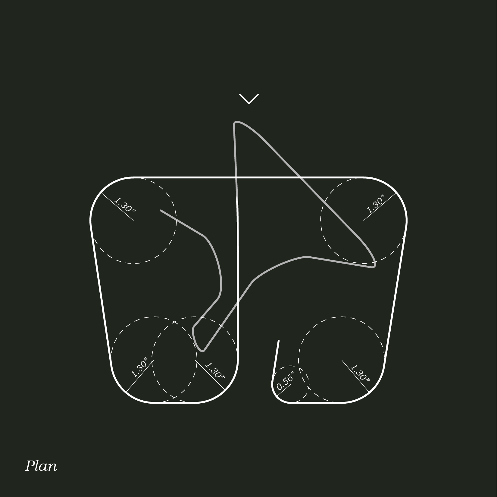 Plan and isometric drawings